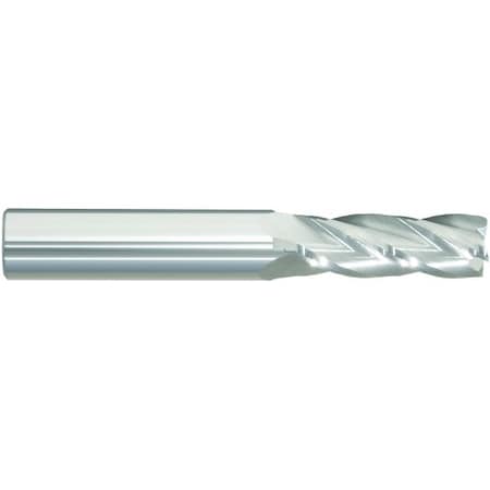 Single End Mill, Center Cutting Regular Length, Series 5943, 1316 Cutter Dia, 4 Overall Length,